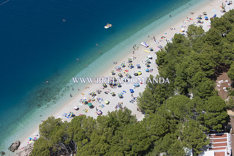 Strand Punta Rata - Brela, Kroatien