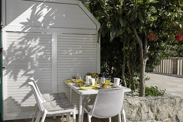 Apartments Annabell, Brela - veranda with sea view