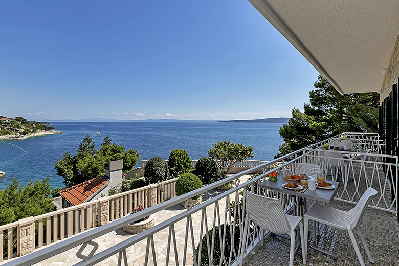 Apartments Annabell, Brela - balcony with sea view