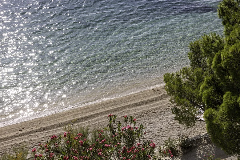 Haus Annabell, Brela - garden, sea view