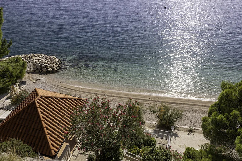 Haus Annabell, Brela - garden, sea view