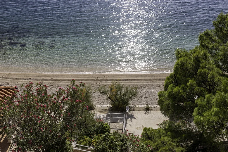 Haus Annabell, Brela - garden, sea view