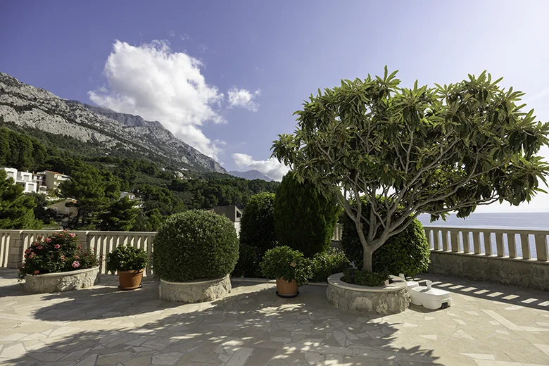 Haus Annabell, Brela - terrace with sea view