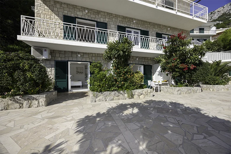 Haus Annabell, Brela - terrace with sea view