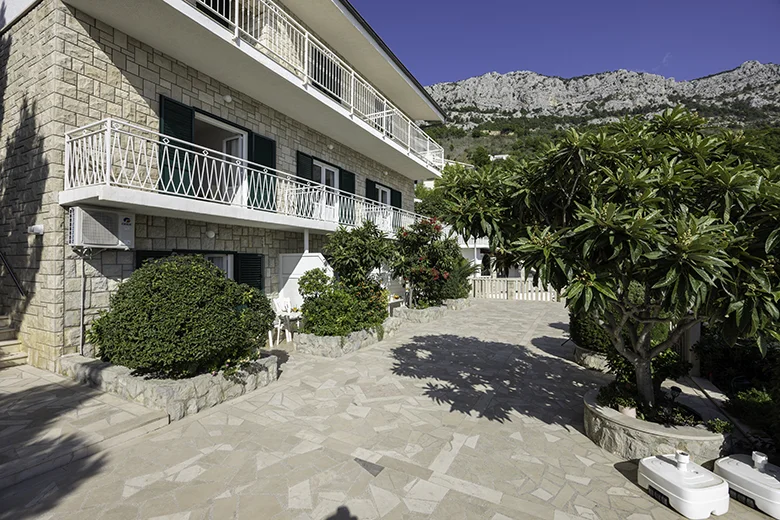 Haus Annabell, Brela - terrace with sea view