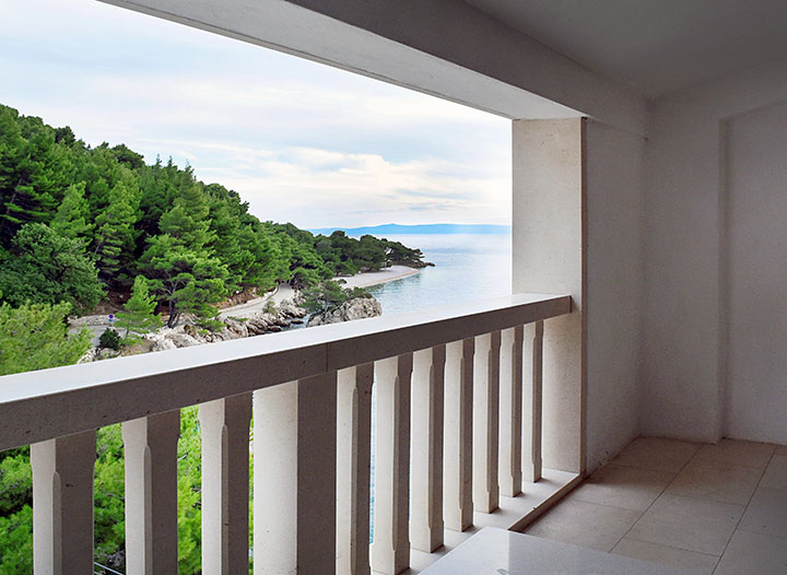 Apartments Brelasunshine, Brela - sea view from balcony