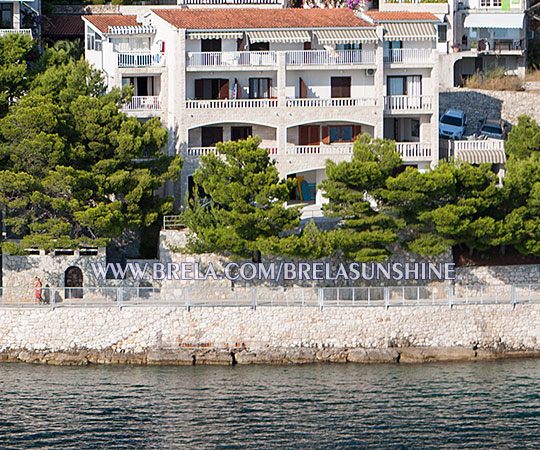 apartments brelasunshine, Brela Podrače, owner Toma Šošić