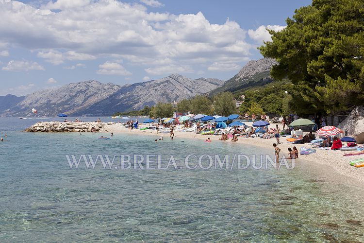 Beach in Brela - Croatia
