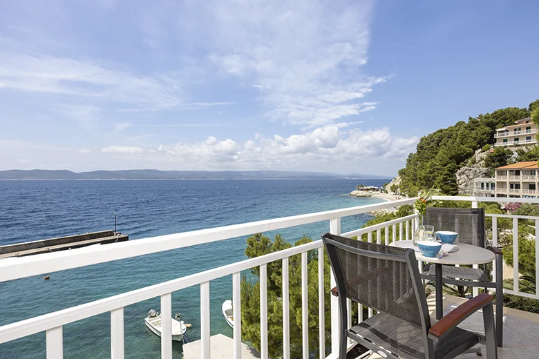 Apartments StoMarica, Brela - balcony with sea view