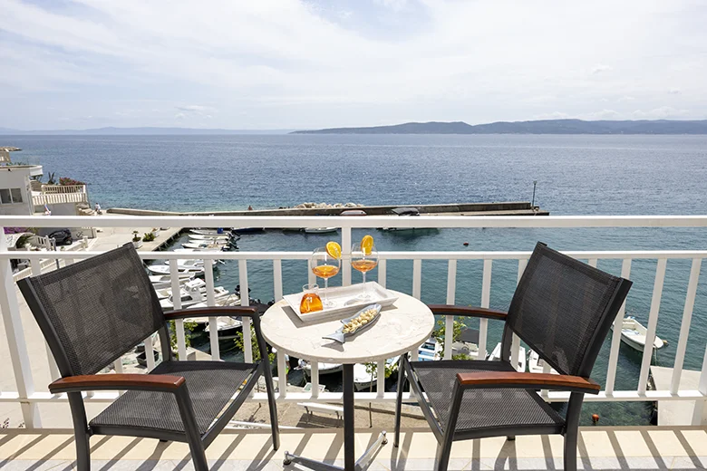 Apartments StoMarica, Brela - balcony with sea view