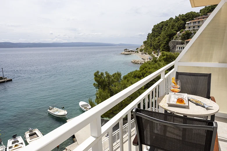 Apartments StoMarica, Brela - balcony with sea view