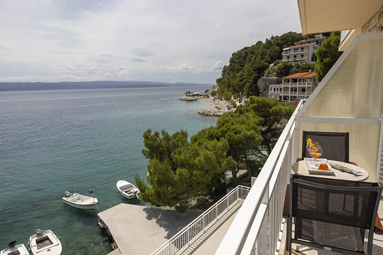 Apartments StoMarica, Brela - balcony with sea view