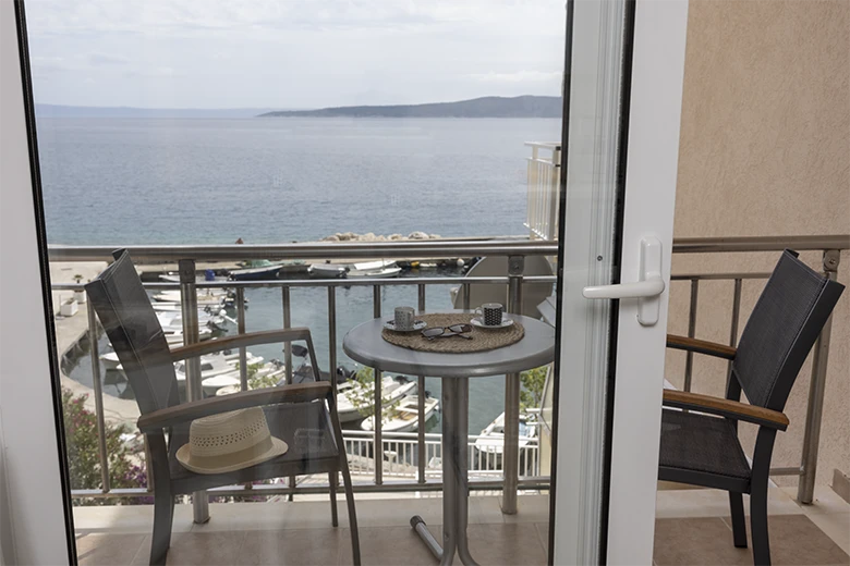 Apartments StoMarica, Brela - balcony with sea view