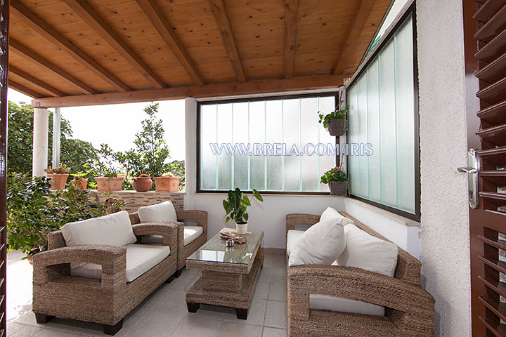 apartments IRIS, Brela Soline - outdoor living room