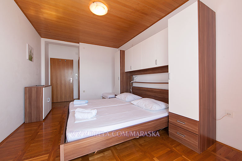 apartment Maraska, Brela - bedroom