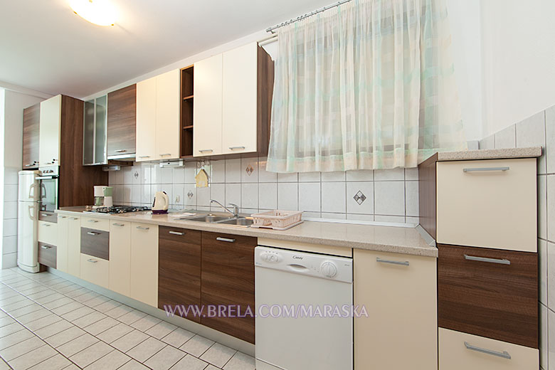 apartment Maraska, Brela - kitchen
