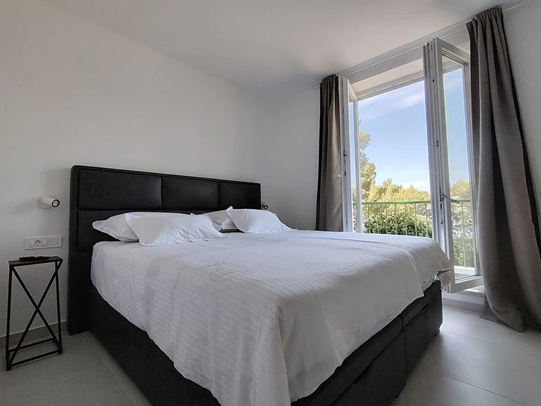 first bedroom - apartment Villa Mare, Brela