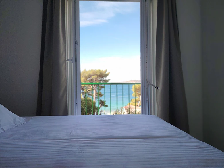 first bedroom - apartment Villa Mare, Brela