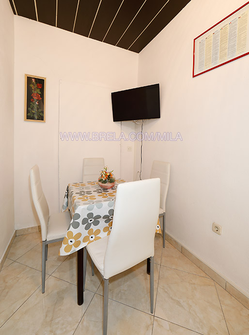 Apartments Mila, Brela - dining room