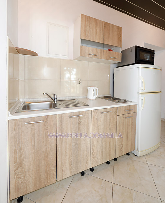 Apartments Mila, Brela - kitchen