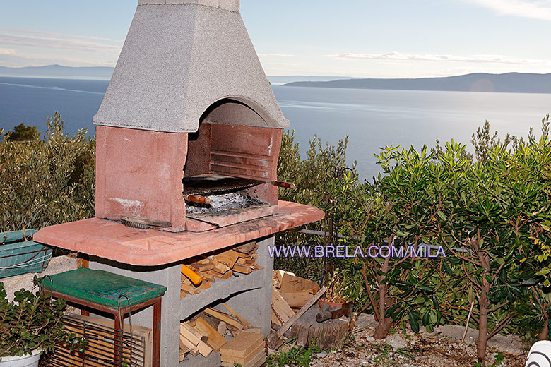 Apartments Mila, Brela - grill, barbecue