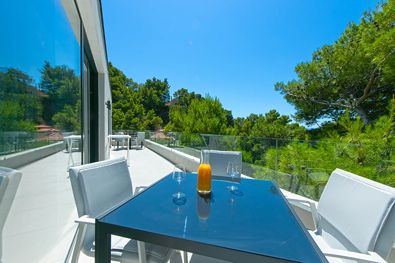 Apartments Morska Villa, Brela - terrace with seaview