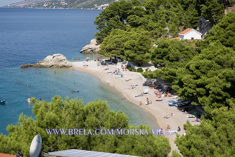 Beach Jakiruša, Brela