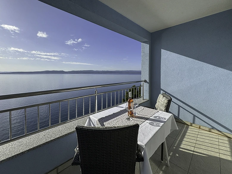 Apartments Orada, Brela - balcony with sea view