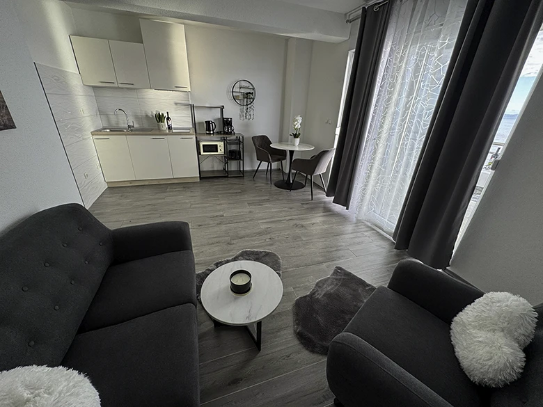 Apartments Orada, Brela - living room