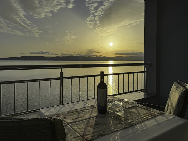 Apartments Orada, Brela - balcony with sea view