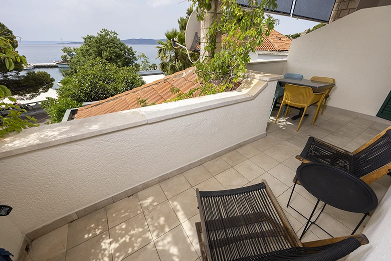 Apartments Palma, Brela - balcony with seaview