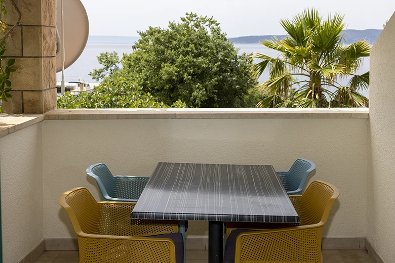 Apartments Palma, Brela - balcony with seaview