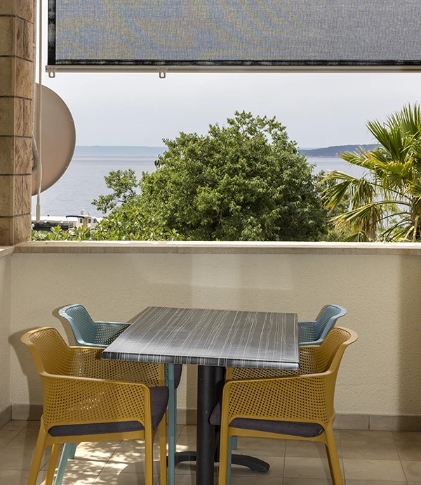 Apartments Palma, Brela - balcony with seaview