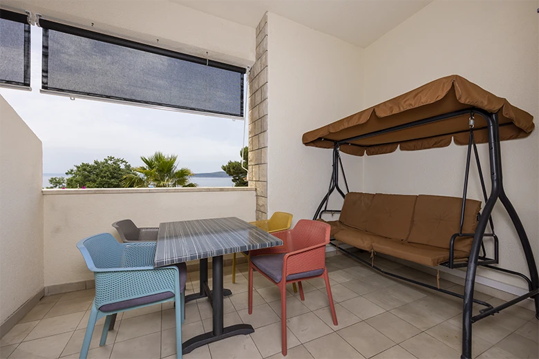 Apartments Palma, Brela - balcony with seaview