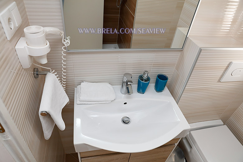 apartments Sea view, Brela - bathroom