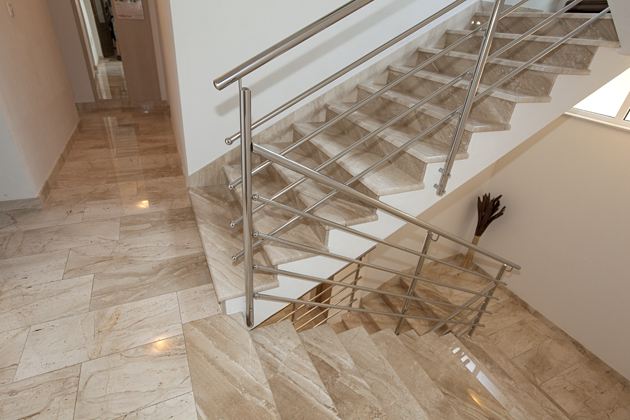 stairs from natural stone