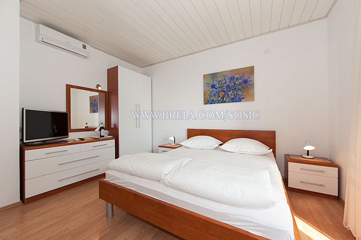 Brela Podrae, apartments Mirjana - bedroom
