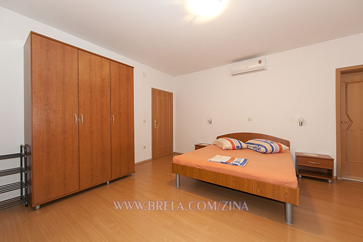 apartment Zina in Brela - bedroom